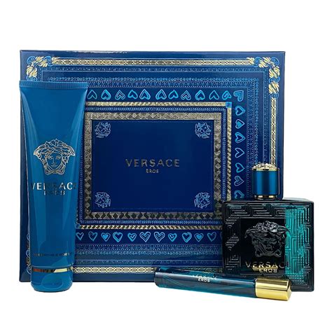 Versace Eros for Men 3 Pc Gift Set 